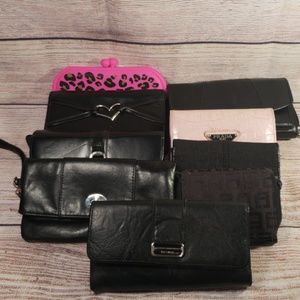 Bundle of 9 Wallets/ clutch